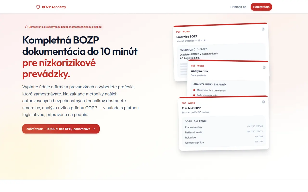 BOZP Academy